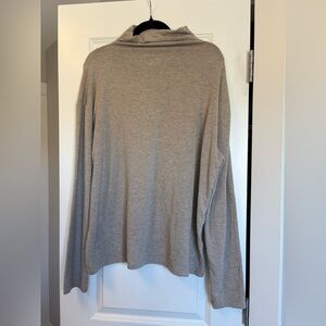 Wilfred Tan Cowl Neck Sweater